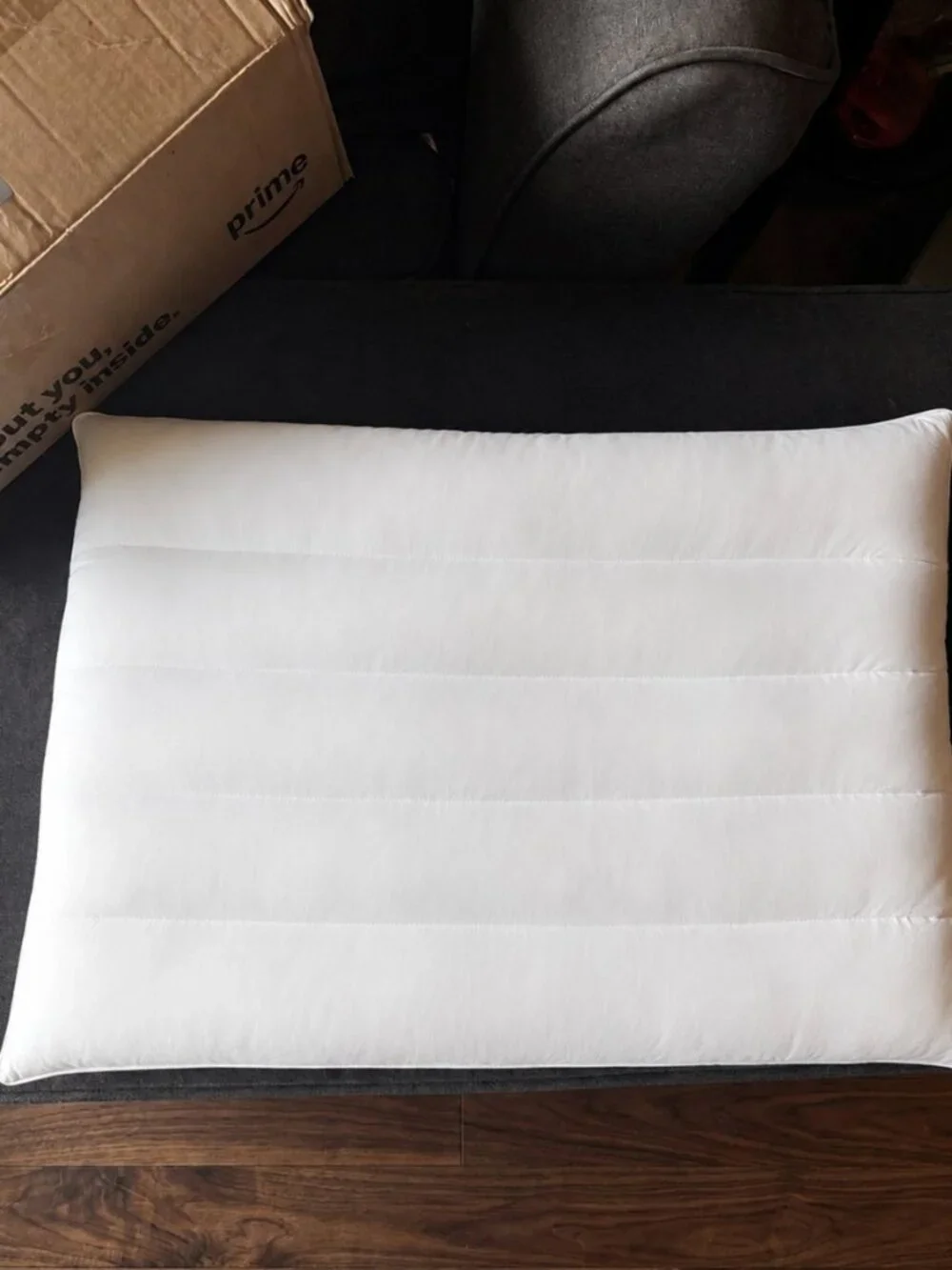 NEW: Minupwell | King Size Ultra Thin Bed Pillow for Stomach Sleepers